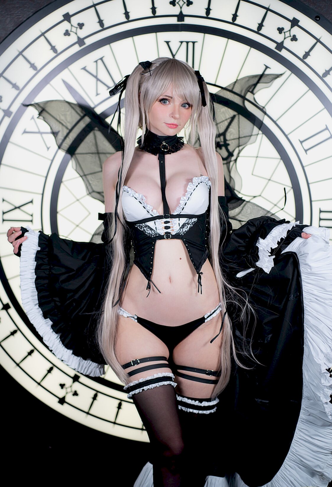 [Ůcosplay] Peach milky – Sakimichan Marie Rose Set/58P